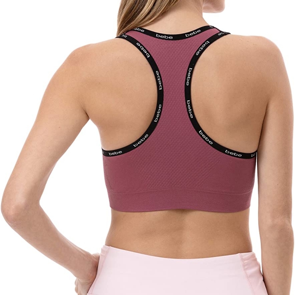BEBE BRAND NEW SPORT BRA SIZE M - Picture 3 of 7
